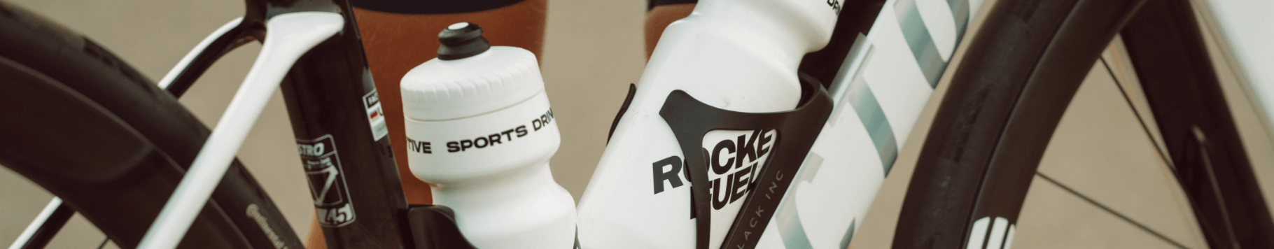 Rocket Fuel - Sports drink - Bottle on a road bike - Cycling